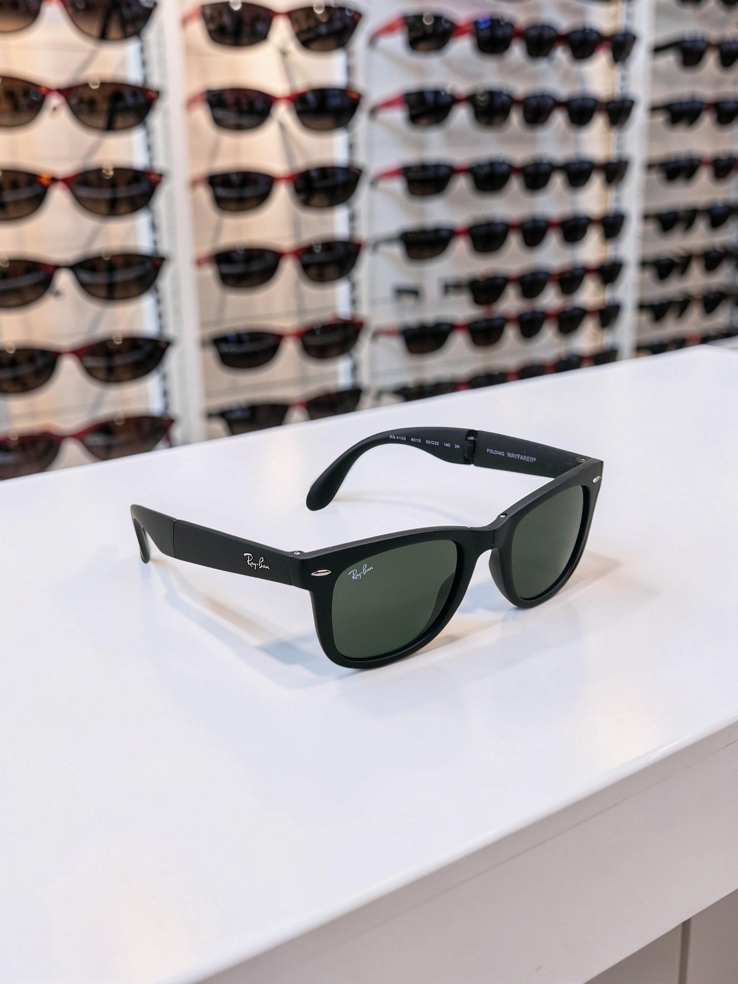 Occhiali da sole 4105 601S Nero Opaco - Lenti Verde G-15 Taglia 50