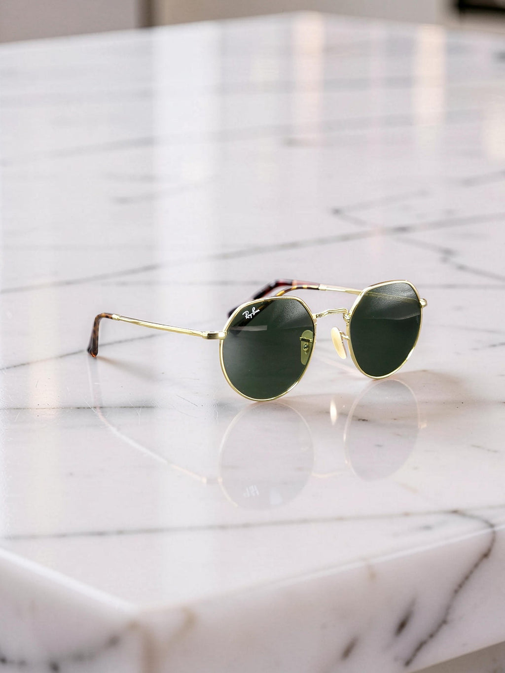 Occhiali da sole 3565 9196/31 Oro Lucido - Lenti Verde G-15 Taglia 53