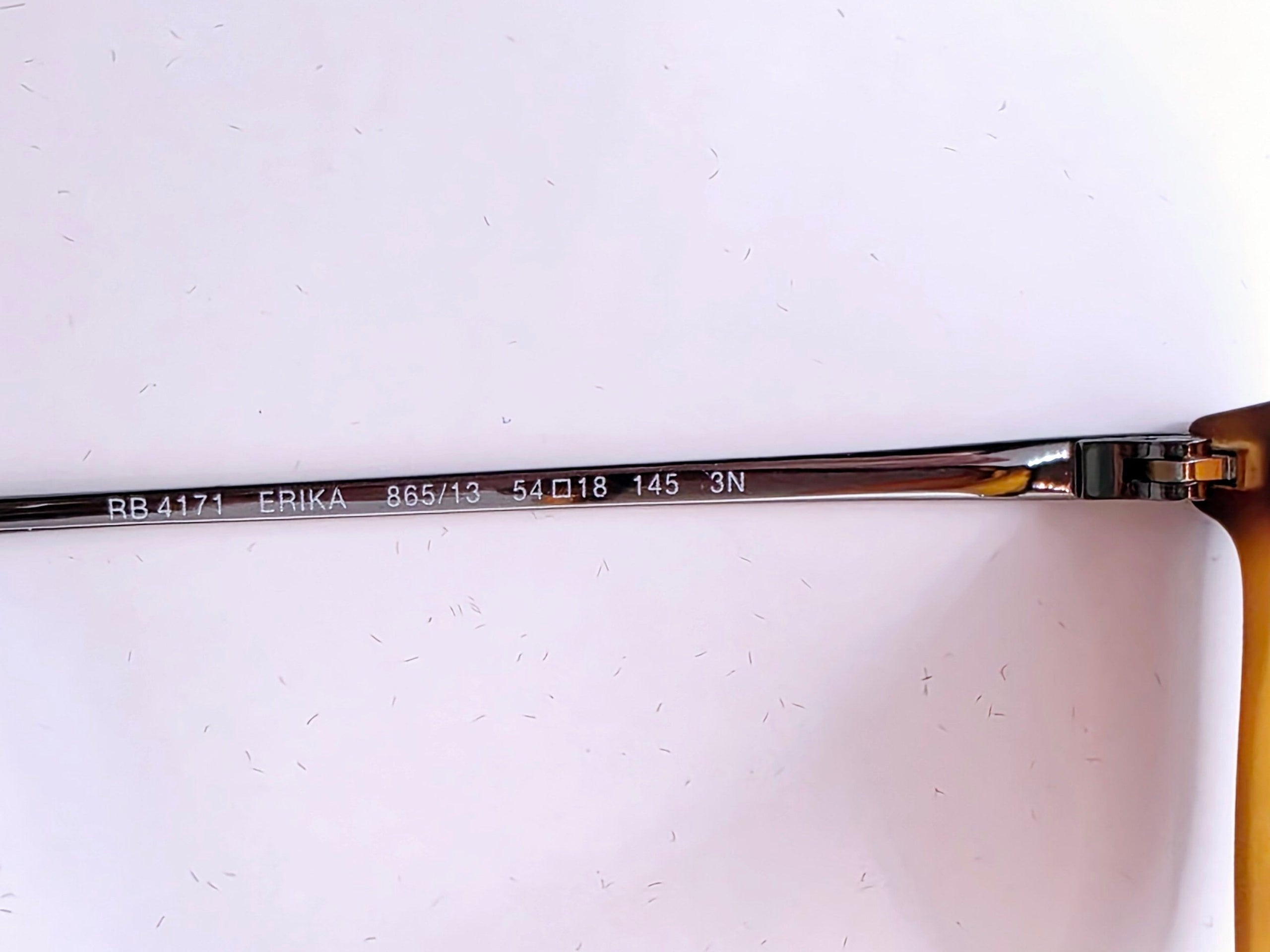 Occhiali da sole 4171 865/13 Tartarugato Opaco con Lenti Marroni Sfumate Taglia 54