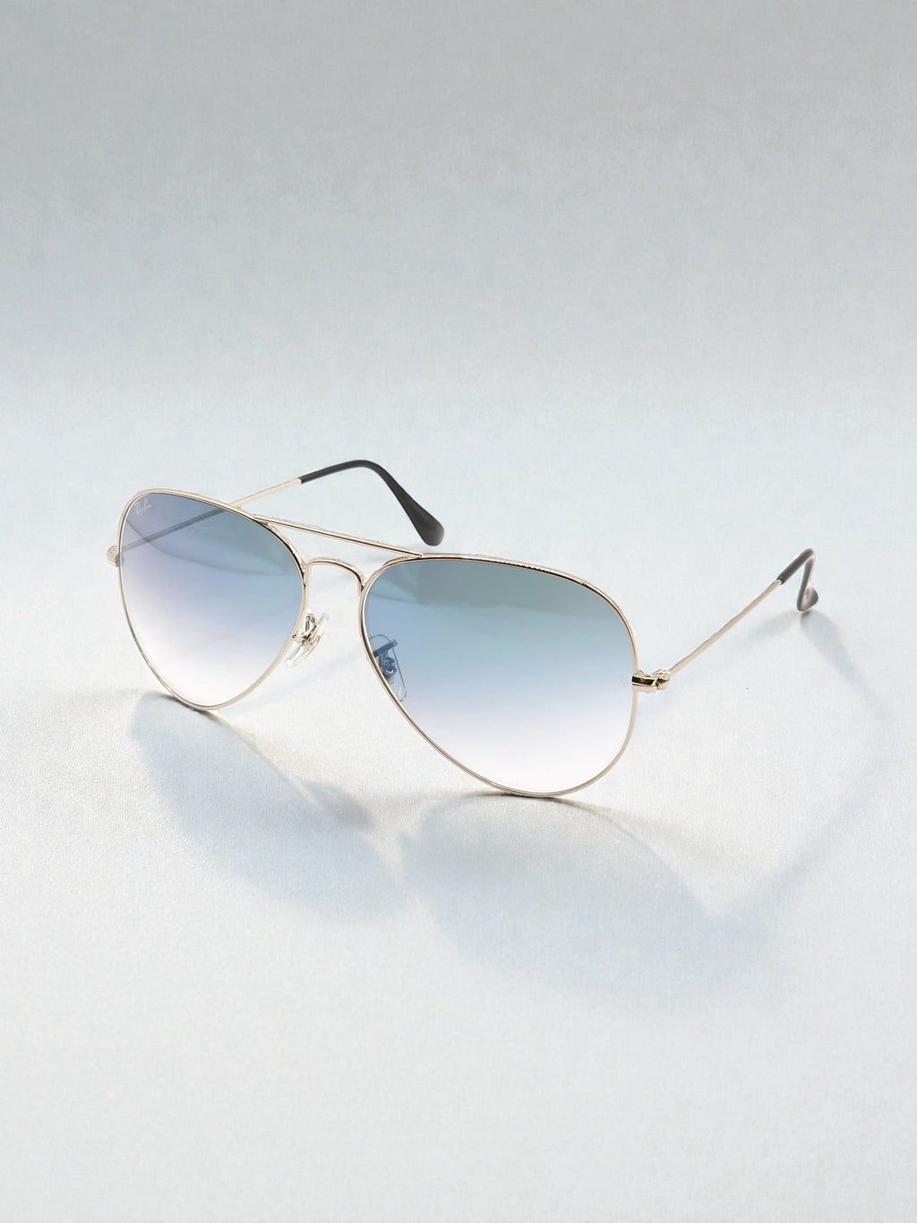 Occhiali da sole 3025 003/3F Argento - Lenti Blu Sfumate Taglia 58-14-135