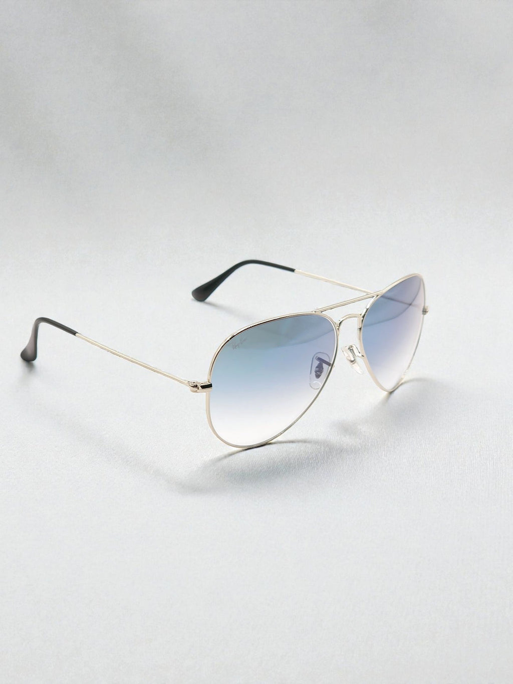 Occhiali da sole 3025 003/3F Argento - Lenti Blu Sfumate Taglia 58-14-135