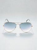 Occhiali da sole 3025 003/3F Argento - Lenti Blu Sfumate Taglia 58-14-135
