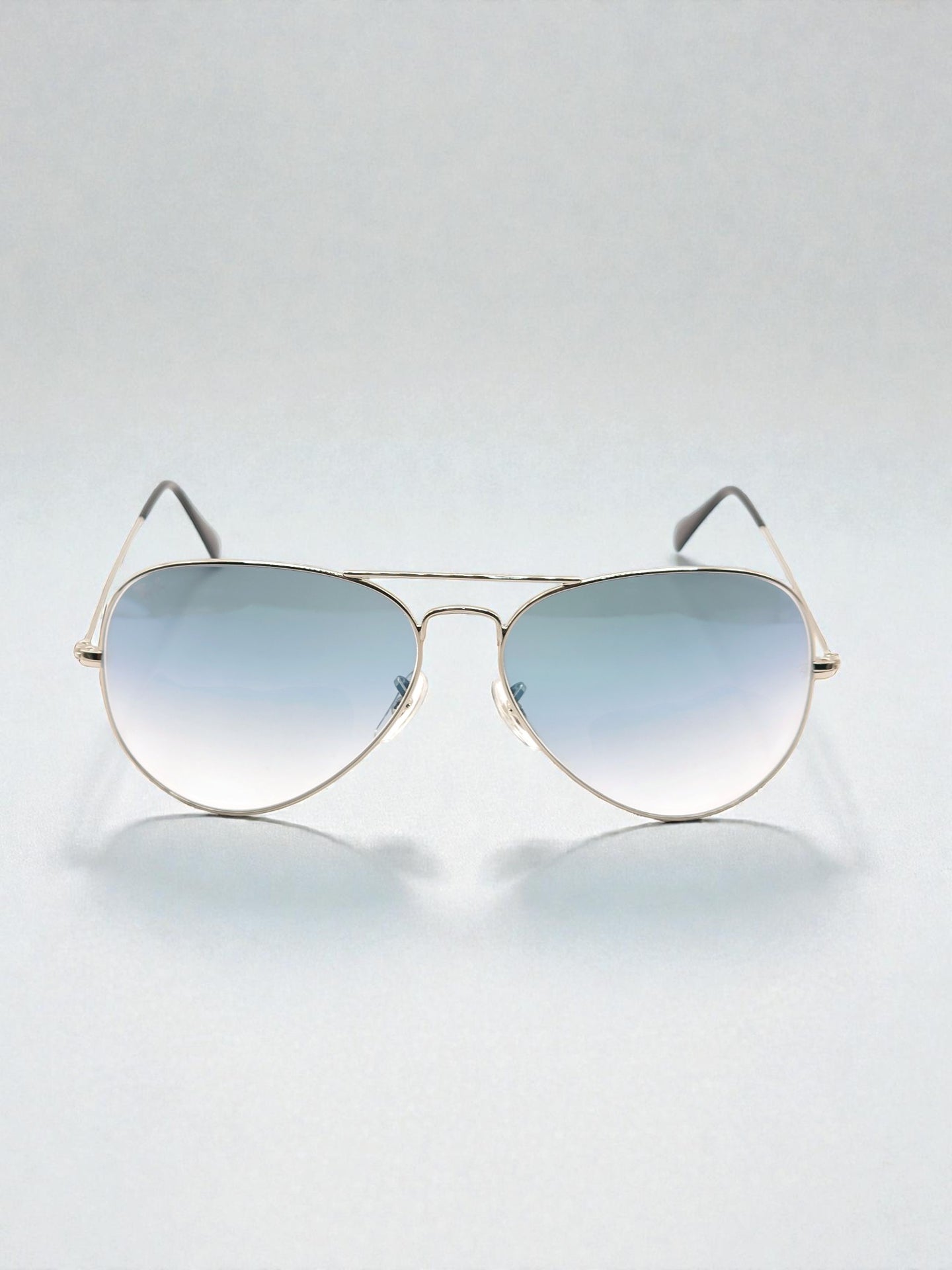 Occhiali da sole 3025 003/3F Argento - Lenti Blu Sfumate Taglia 58-14-135