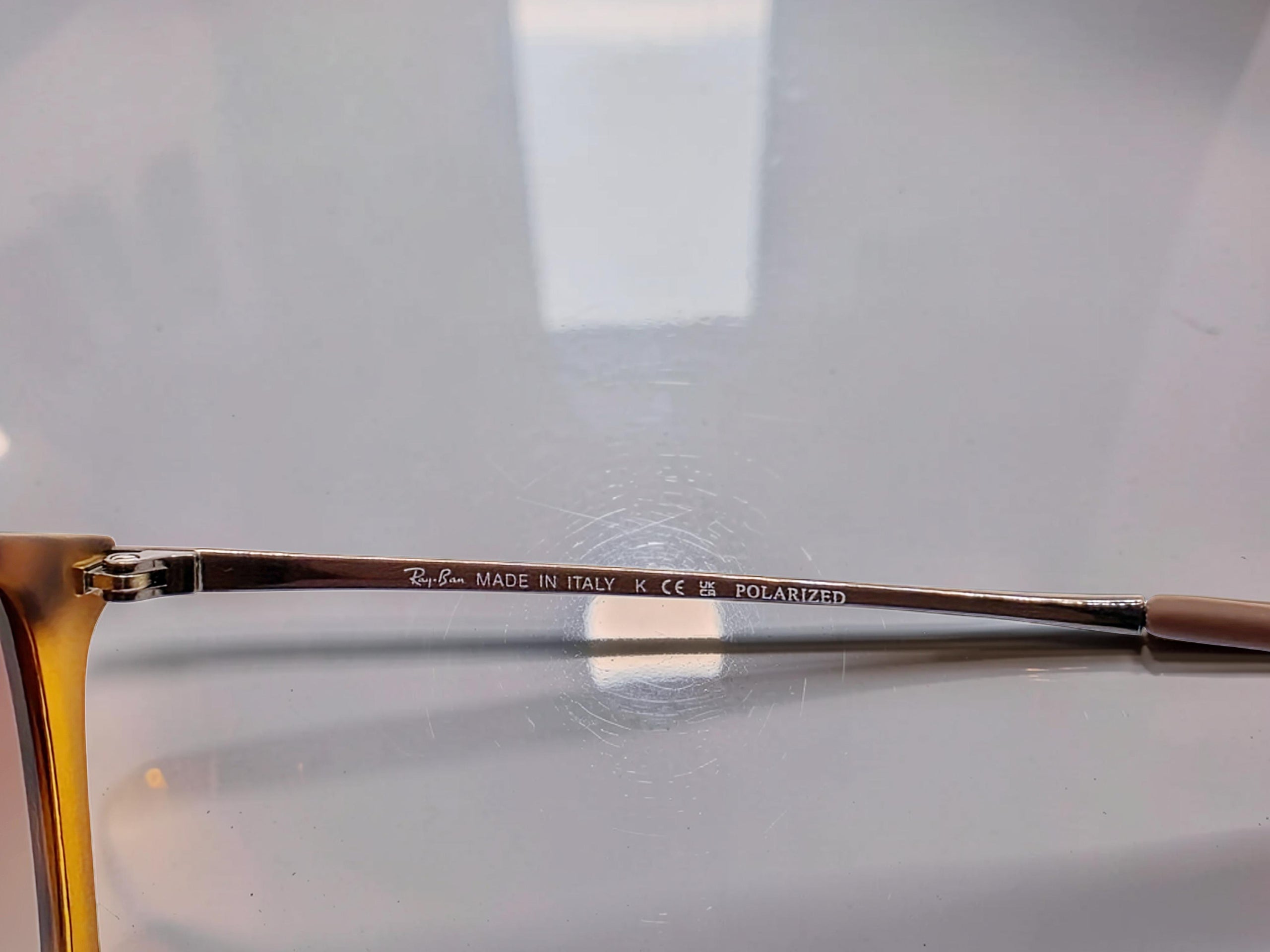 Occhiali da sole 4187 865/T5 Tartaruga Gommato - Lenti Marroni Polarizzate Taglia 54