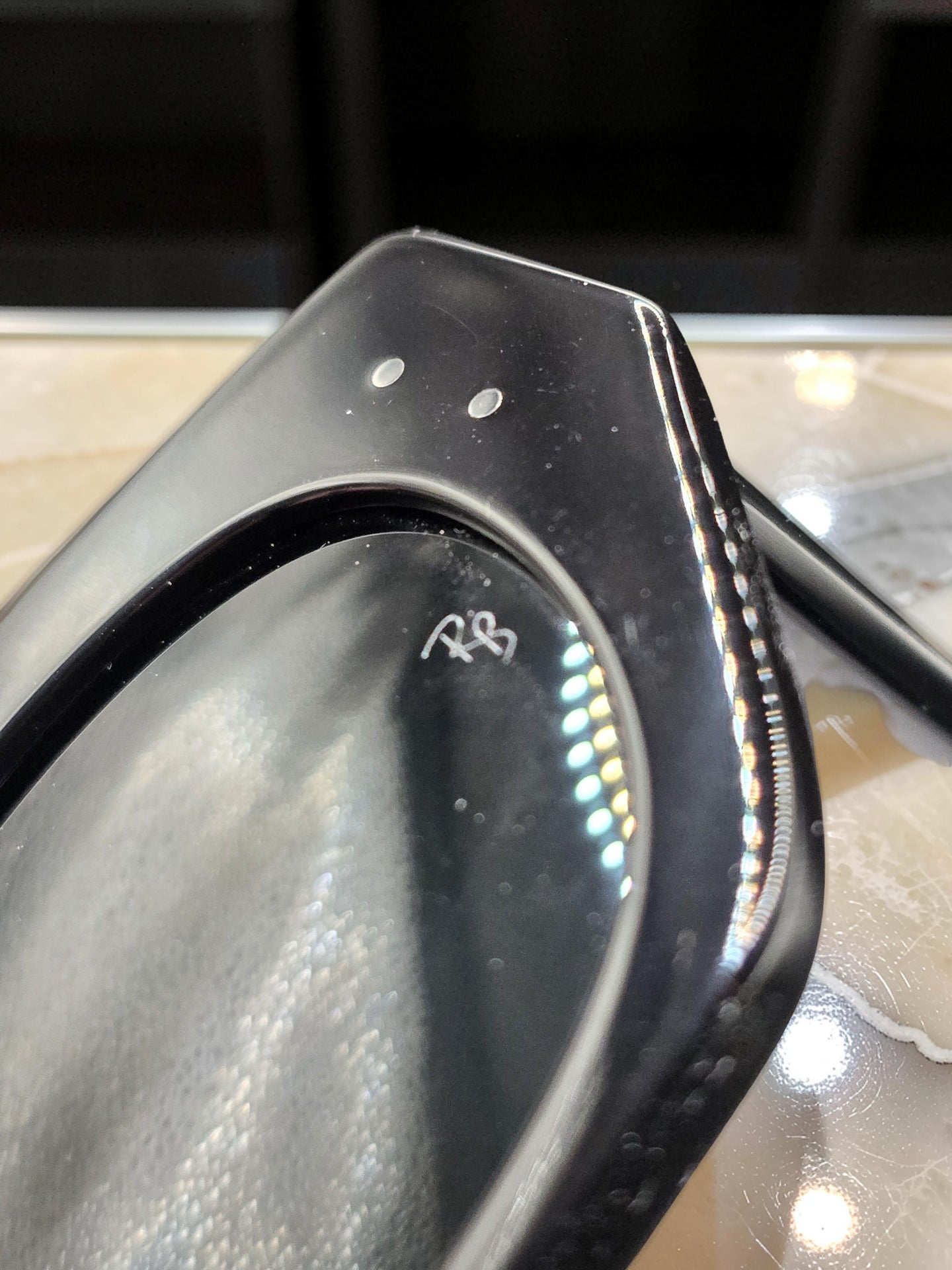 Occhiali da sole 4430 6677/87 Nero Lucido con Lenti Grigie Taglia 52