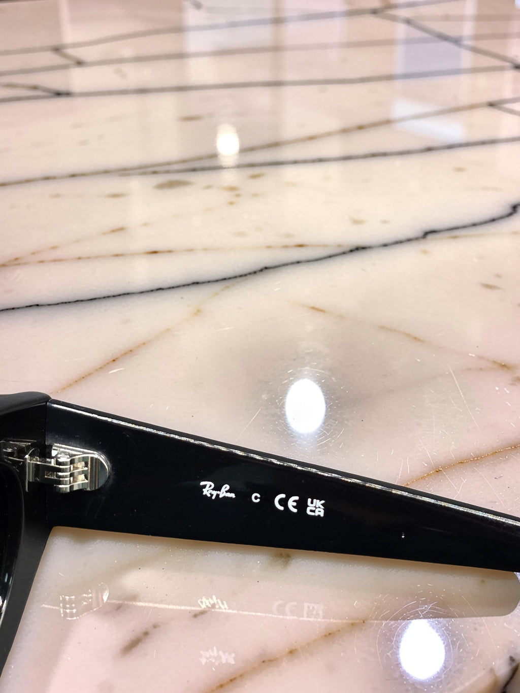 Occhiali da sole 4430 6677/87 Nero Lucido con Lenti Grigie Taglia 52